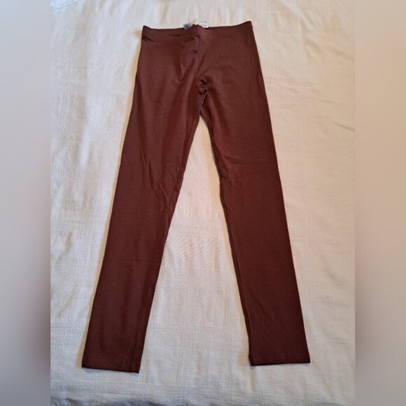XXI Essentials women's Medium Chestnut leggings, NWT - Picture 2 of 5